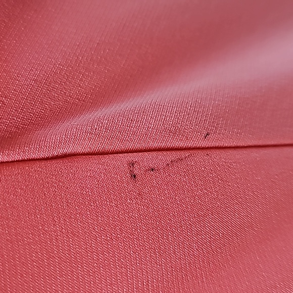 NWT TOMMY HILFIGER MELON ORANGE SHORT SLEEVE SPLIT V NECK PULLOVER TOP - Picture 6 of 15